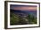 Sunset, Cowee Mountain Landscape, Blue Ridge Parkway, North Carolina-Howie Garber-Framed Photographic Print