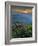 Sunset, Cowee Mountain Landscape, Blue Ridge Parkway, North Carolina-Howie Garber-Framed Photographic Print