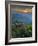 Sunset, Cowee Mountain Landscape, Blue Ridge Parkway, North Carolina-Howie Garber-Framed Photographic Print