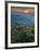 Sunset, Cowee Mountain Landscape, Blue Ridge Parkway, North Carolina-Howie Garber-Framed Photographic Print