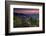 Sunset, Cowee Mountain Landscape, Blue Ridge Parkway, North Carolina-Howie Garber-Framed Photographic Print