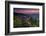 Sunset, Cowee Mountain Landscape, Blue Ridge Parkway, North Carolina-Howie Garber-Framed Photographic Print