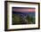 Sunset, Cowee Mountain Landscape, Blue Ridge Parkway, North Carolina-Howie Garber-Framed Photographic Print