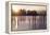 Sunset, Derwent Water, Lake District, Cumbria, UK-Peter Adams-Framed Premier Image Canvas