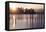 Sunset, Derwent Water, Lake District, Cumbria, UK-Peter Adams-Framed Premier Image Canvas