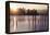 Sunset, Derwent Water, Lake District, Cumbria, UK-Peter Adams-Framed Premier Image Canvas