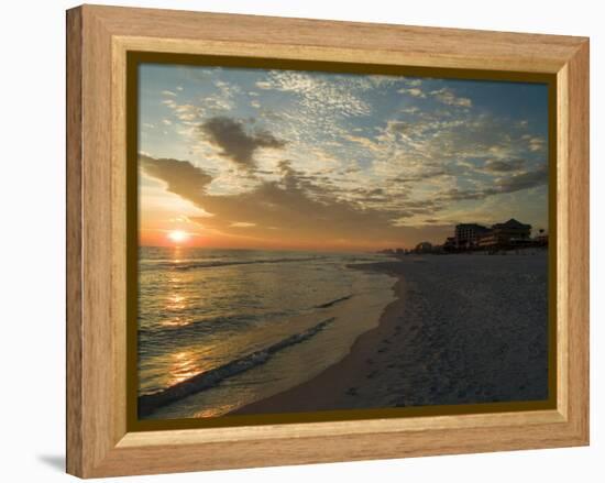 Sunset, Destin, Florida, USA-Ethel Davies-Framed Premier Image Canvas