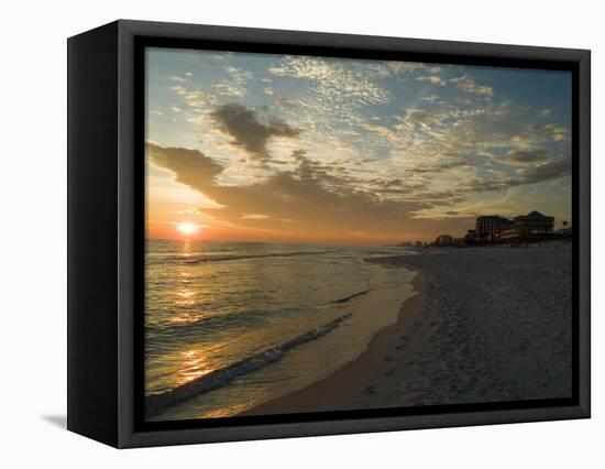 Sunset, Destin, Florida, USA-Ethel Davies-Framed Premier Image Canvas