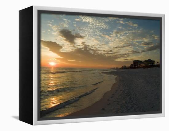 Sunset, Destin, Florida, USA-Ethel Davies-Framed Premier Image Canvas