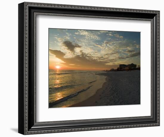 Sunset, Destin, Florida, USA-Ethel Davies-Framed Premium Photographic Print