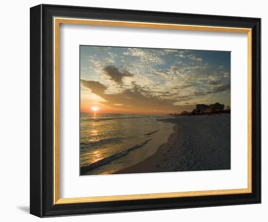 Sunset, Destin, Florida, USA-Ethel Davies-Framed Premium Photographic Print