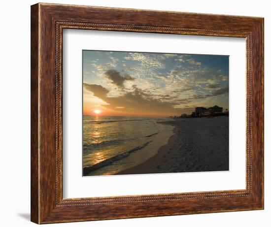 Sunset, Destin, Florida, USA-Ethel Davies-Framed Photographic Print