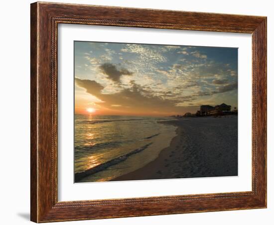 Sunset, Destin, Florida, USA-Ethel Davies-Framed Photographic Print