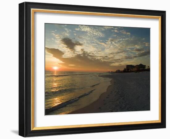 Sunset, Destin, Florida, USA-Ethel Davies-Framed Photographic Print