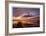 Sunset Dock-Matthew Lusk-Framed Giclee Print