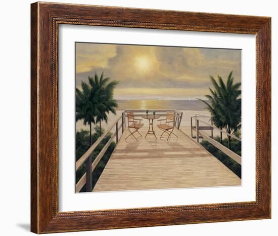 Sunset Dreams-Diane Romanello-Framed Art Print