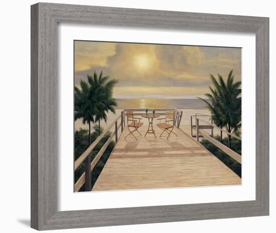 Sunset Dreams-Diane Romanello-Framed Art Print