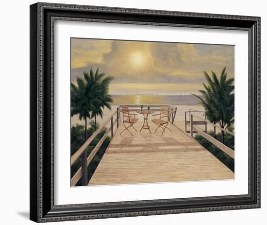 Sunset Dreams-Diane Romanello-Framed Art Print