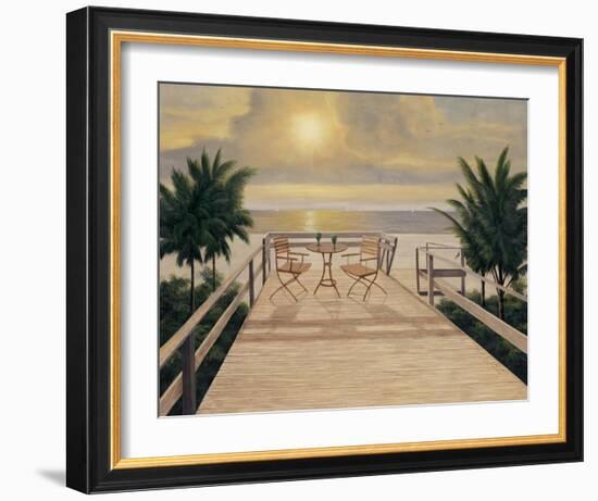 Sunset Dreams-Diane Romanello-Framed Art Print