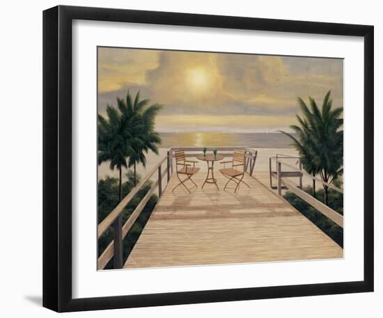 Sunset Dreams-Diane Romanello-Framed Art Print