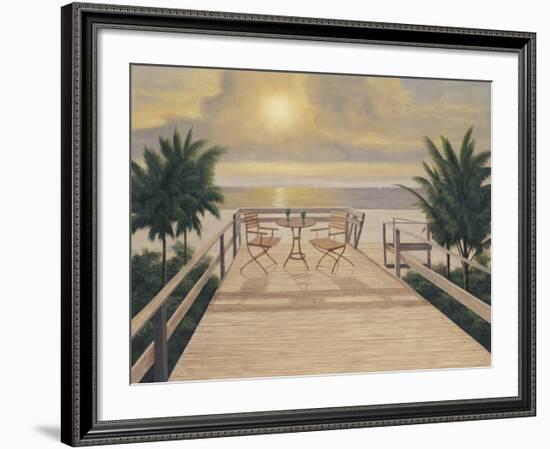 Sunset Dreams-Diane Romanello-Framed Art Print