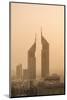 Sunset Engulfs the Jumeirah Emirates Towers Hotel Dubai, Uae-Michael DeFreitas-Mounted Photographic Print