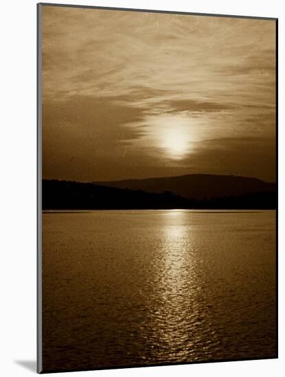 Sunset, Exmouth, 1911-null-Mounted Photographic Print