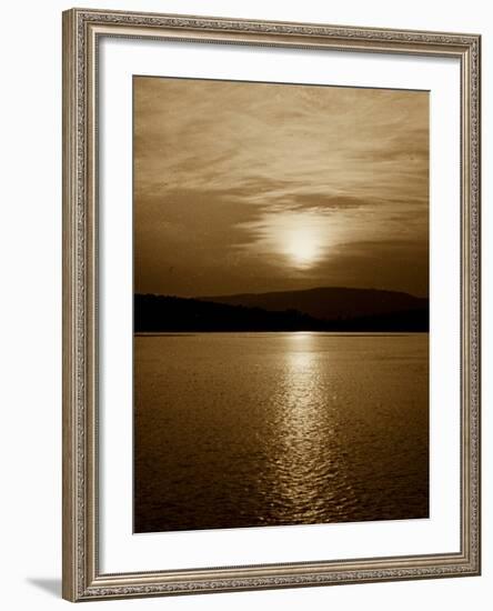 Sunset, Exmouth, 1911-null-Framed Photographic Print