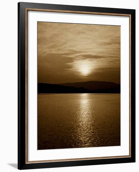 Sunset, Exmouth, 1911-null-Framed Photographic Print