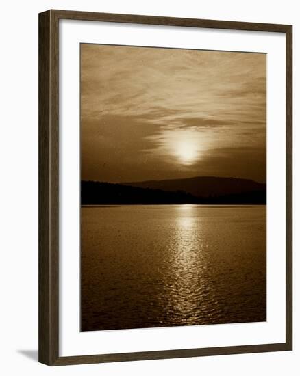 Sunset, Exmouth, 1911-null-Framed Photographic Print