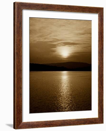 Sunset, Exmouth, 1911-null-Framed Photographic Print