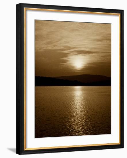 Sunset, Exmouth, 1911-null-Framed Photographic Print