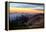 Sunset Flow and Hills at Mount Tamalpais, Marin, Bay Area, California-Vincent James-Framed Premier Image Canvas