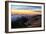 Sunset Flow and Hills at Mount Tamalpais, Marin, Bay Area, California-Vincent James-Framed Photographic Print