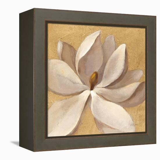 Sunset Flower I on Gold-Silvia Vassileva-Framed Stretched Canvas