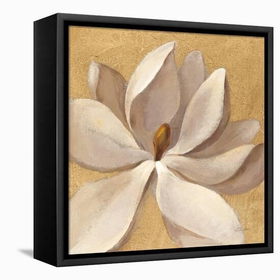 Sunset Flower I on Gold-Silvia Vassileva-Framed Stretched Canvas