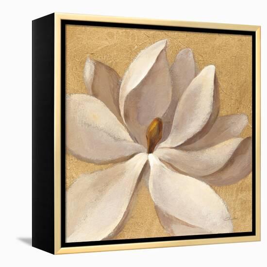 Sunset Flower I on Gold-Silvia Vassileva-Framed Stretched Canvas