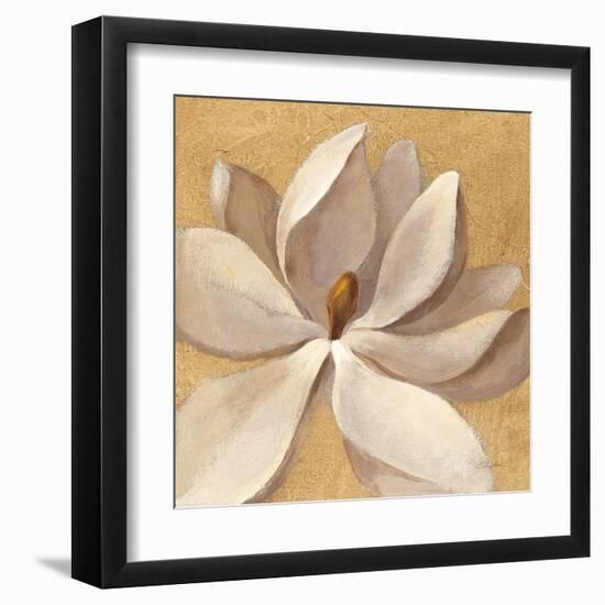 Sunset Flower I on Gold-Silvia Vassileva-Framed Art Print