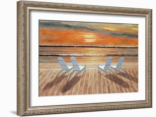 Sunset for Four-Diane Romanello-Framed Art Print