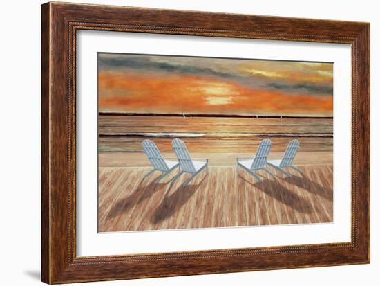 Sunset for Four-Diane Romanello-Framed Art Print