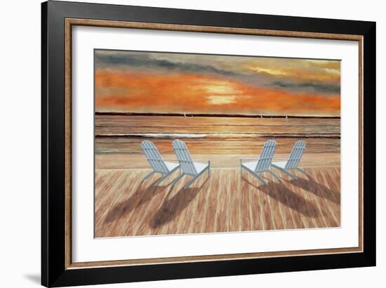 Sunset for Four-Diane Romanello-Framed Art Print