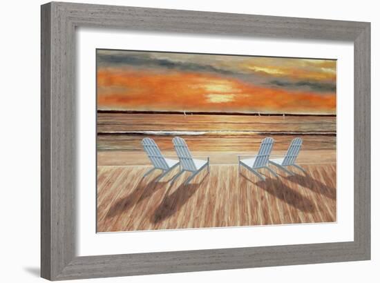 Sunset for Four-Diane Romanello-Framed Art Print