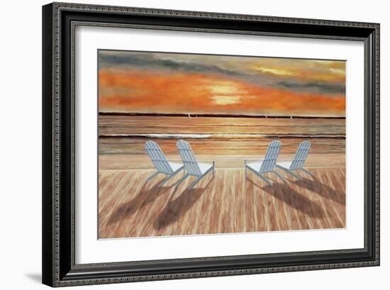 Sunset for Four-Diane Romanello-Framed Art Print