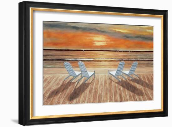 Sunset for Four-Diane Romanello-Framed Art Print