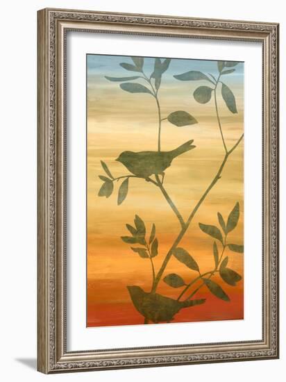 Sunset Friends II-Chris Donovan-Framed Art Print