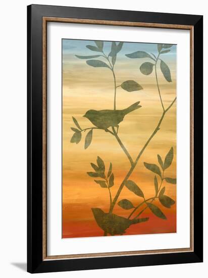 Sunset Friends II-Chris Donovan-Framed Art Print