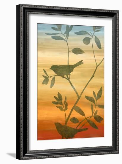 Sunset Friends II-Chris Donovan-Framed Art Print