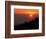 Sunset from Clingmans Dome, Great Smoky Mountains National Park, Tennessee, USA-Joanne Wells-Framed Photographic Print