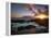 Sunset from Napili Point, Maui, Hawaii, USA-Charles Gurche-Framed Premier Image Canvas