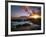 Sunset from Napili Point, Maui, Hawaii, USA-Charles Gurche-Framed Photographic Print